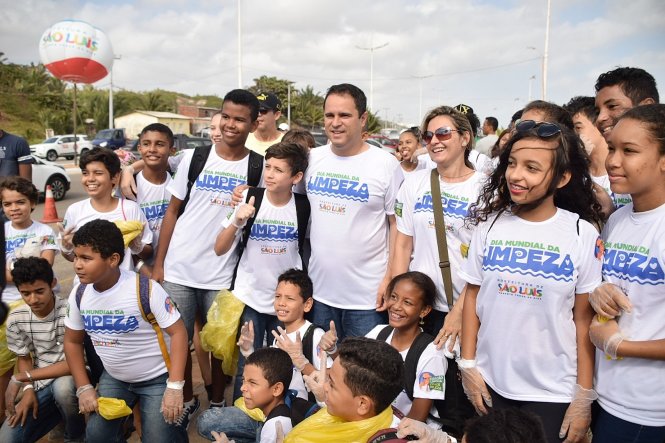  Dia da Limpeza tem mobilização na orla de São Luís