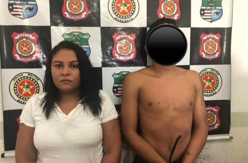  Polícia Militar prende mãe e filho com 10 Kg de droga