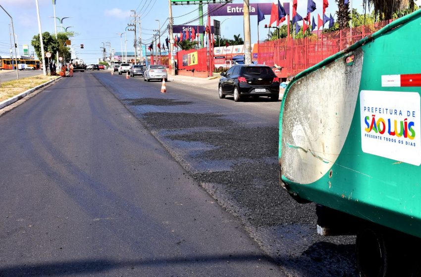  Prefeitura abre novas frentes do São Luís em Obras e pavimentação alcança mais bairros da capital