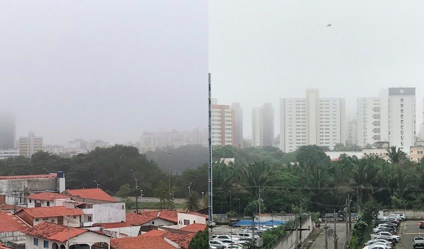  São Luís amanhece com neblina e friozinho