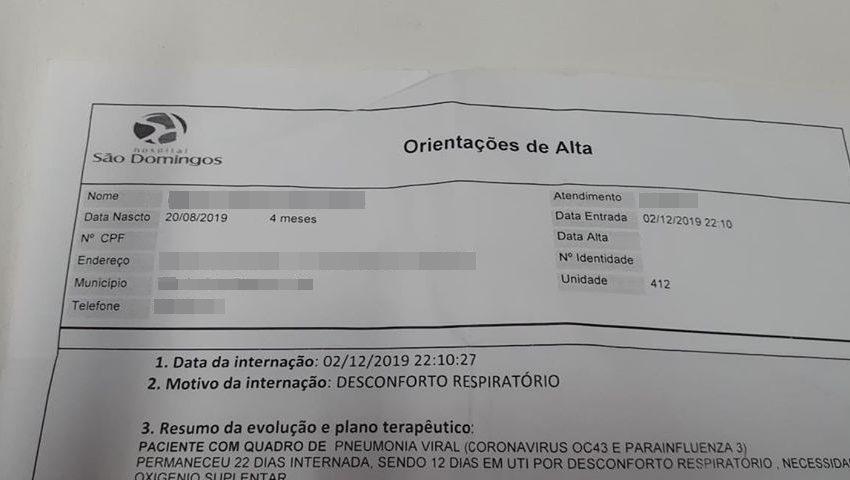  Secretaria de Saúde nega suspeita de coronavírus no MA