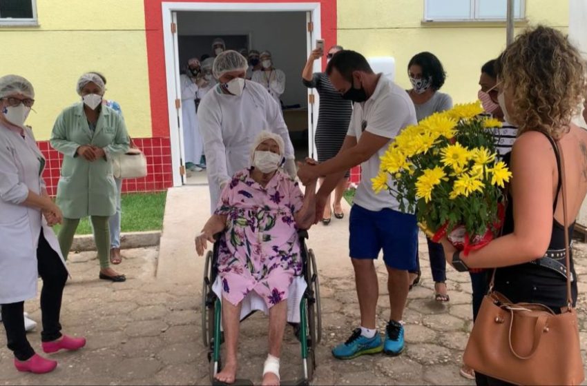  Covid: Paciente mais velha curada no MA tem 104 anos