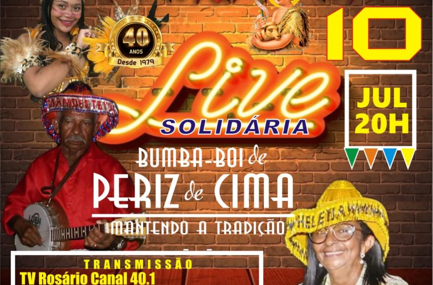  Boi de Periz de Cima anuncia live para próxima sexta-feira