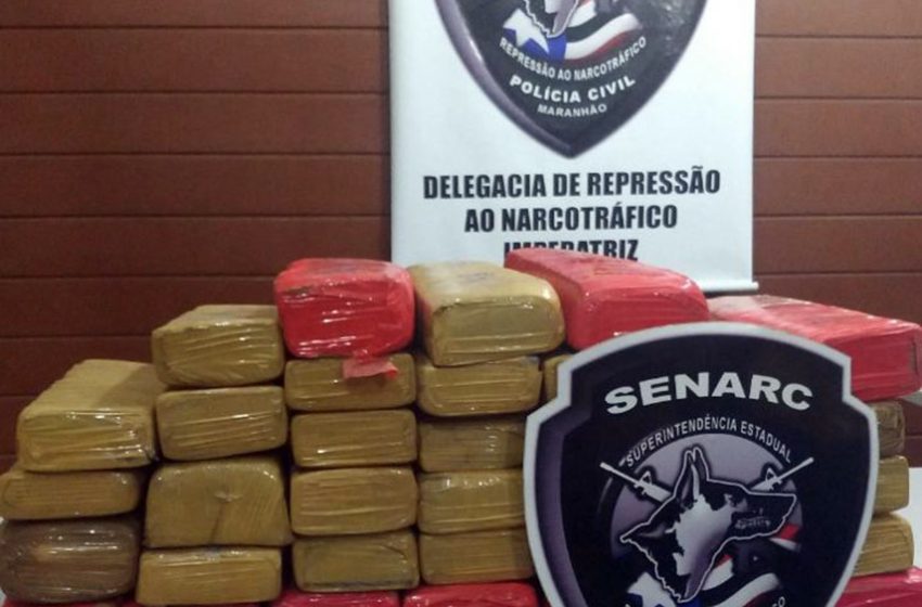  Homem é preso com 33,5Kg de maconha em Imperatriz