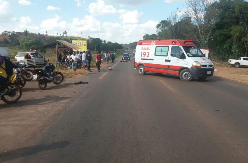  Motociclista morre em acidente na BR 222