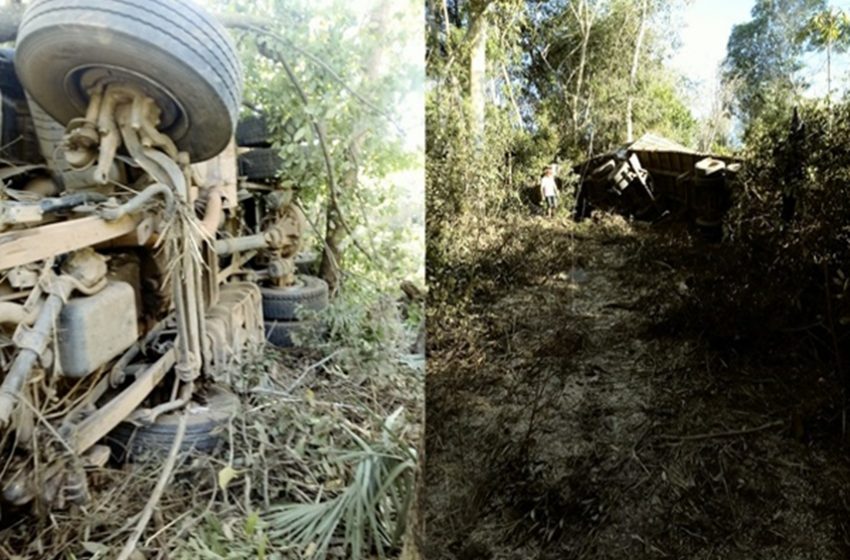  Acidente deixa caminhoneiro morto em Tasso Fragoso