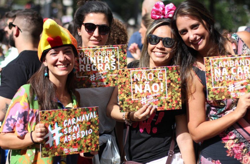  Campanha alerta que assédio sexual no carnaval é crime