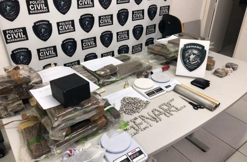  Trio é preso com mais 50 Kg de maconha e 250 invólucros de crack em SL