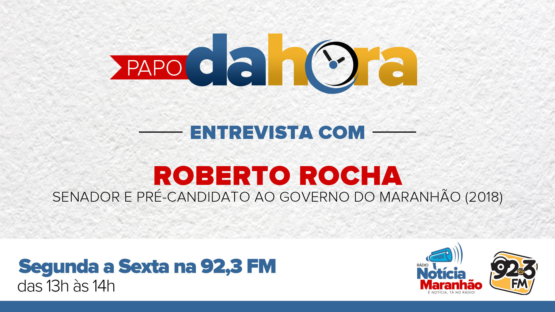  ENTREVISTA COM O SENADOR ROBERTO ROCHA