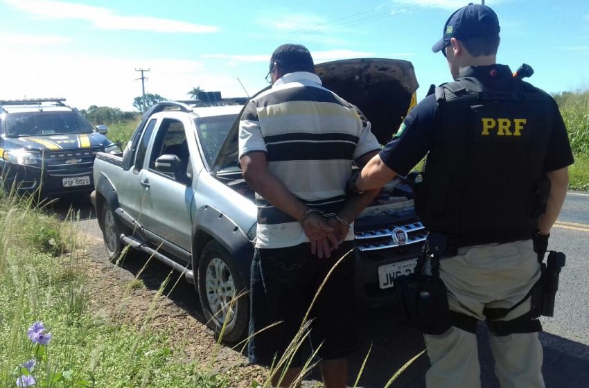  PRF recupera veículo com ocorrência de roubo na BR 226