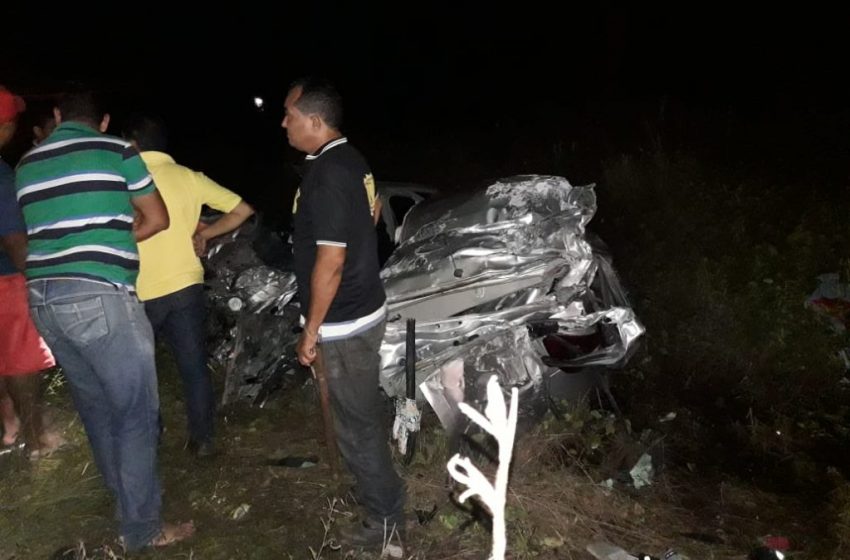  Colisão deixa morto e ferido na BR-135