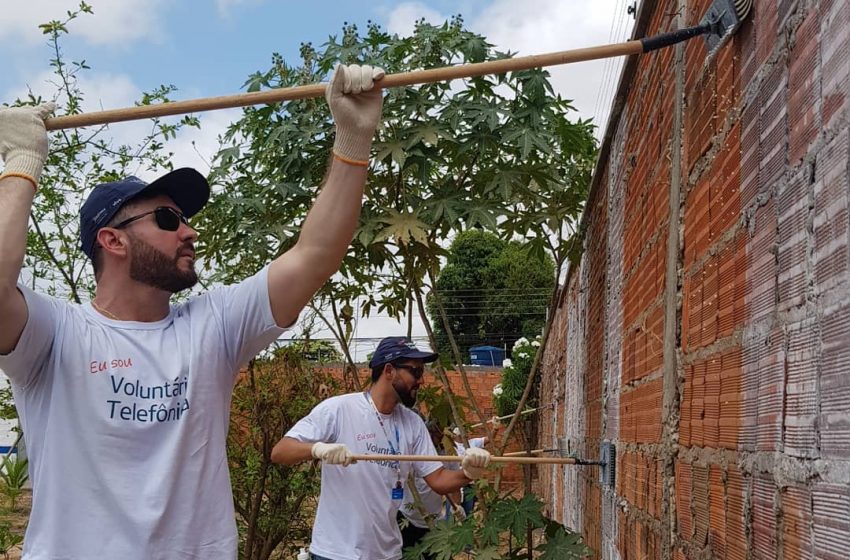  Ação voluntária tem participação de mais 6,5 mil colaboradores da Vivo