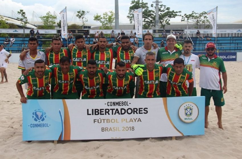  Sampaio fica com o terceiro lugar na Libertadores de Beach Soccer