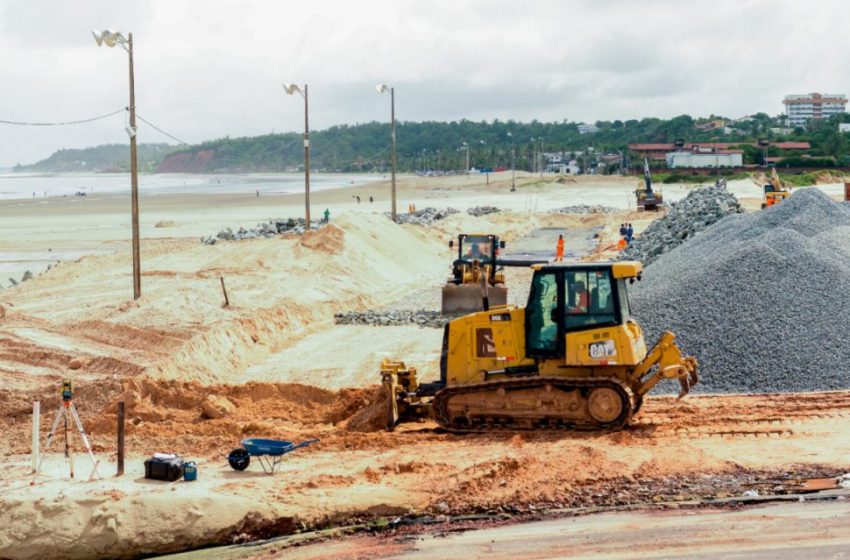  Obras de prolongamento da Litorânea chegam a nova fase