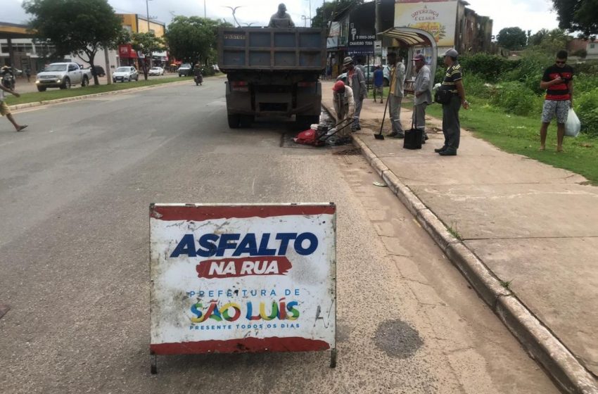  Trabalhos de infraestrutura da cidade foram realizados neste fim de semana