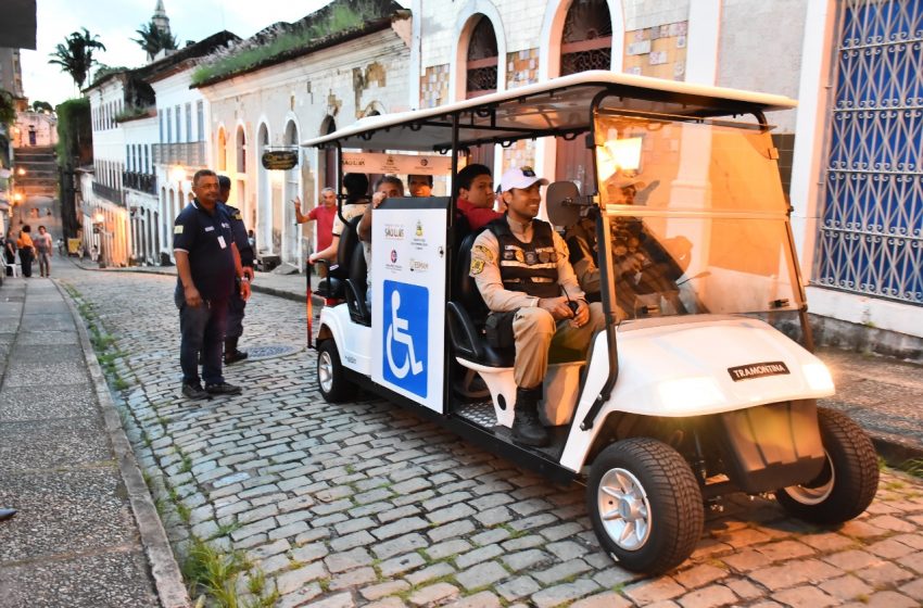  Carrinhos elétricos são entregues no Centro Histórico