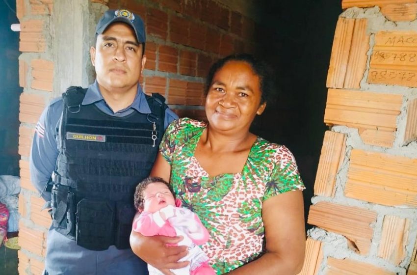  PM salva bebê de 8 dias na cidade de Raposa