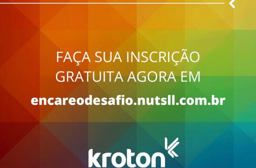  Grupo Kroton lança a Semana ENCARE O DESAFIO com palestras sobre a força do conhecimento