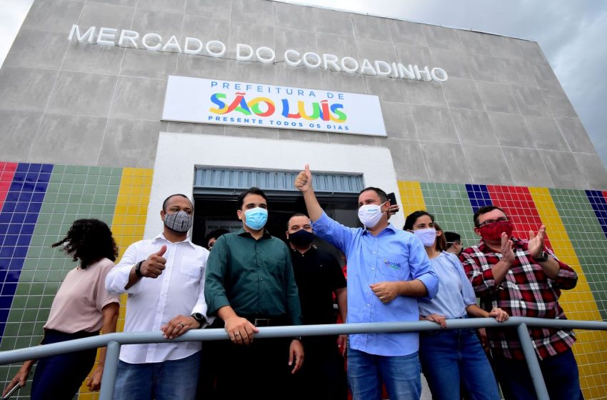  Prefeito Edivaldo entrega Mercado do Coroadinho