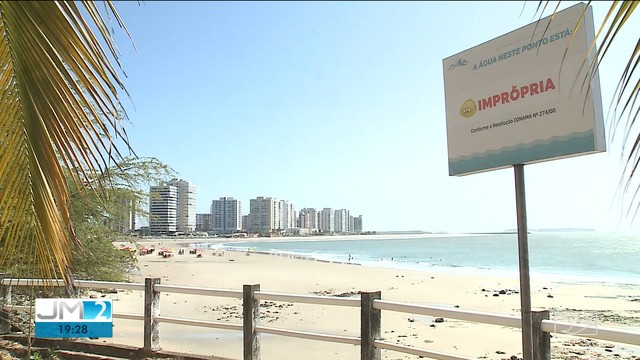  Praias continuam impróprias para banho na Grande São Luís