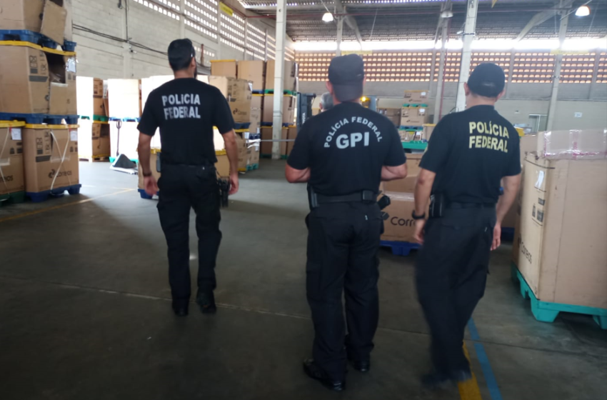  PF realiza operação e encontra drogas na Unidade de Tratamento dos Correios