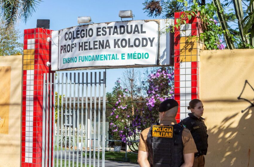  Atirador de escola no Paraná é encontrado morto em sua cela na cadeia