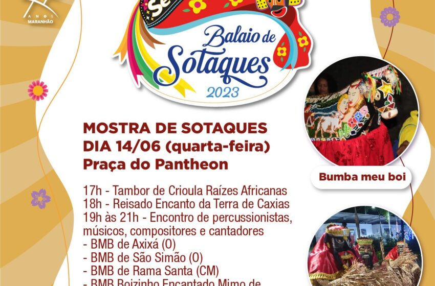  Mostra de Sotaques acontece nesta quarta na Praça da Panteon